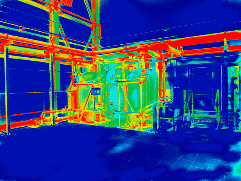 Industrial engineering thermography